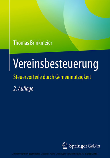 Vereinsbesteuerung main product photo