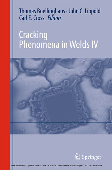 Cracking Phenomena in Welds IV main product photo