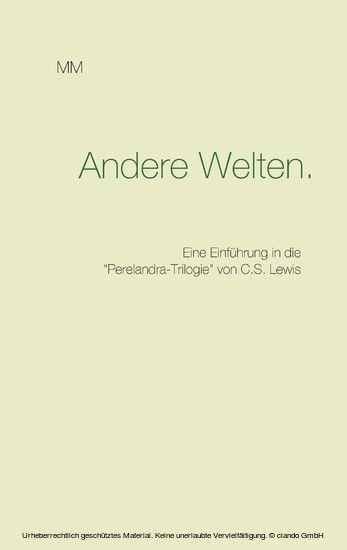 Andere Welten. main product photo