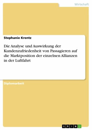 Die Analyse und Auswirkung der Kundenzufriedenheit von Passagieren auf die Marktposition der einzelnen Allianzen in der Luftfahrt