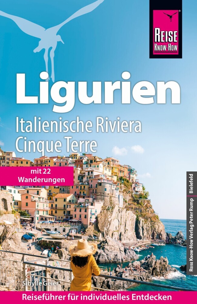 Reise Know-How Reiseführer Ligurien, Italienische Riviera, Cinque Terre (mit 22 Wanderungen) main product photo