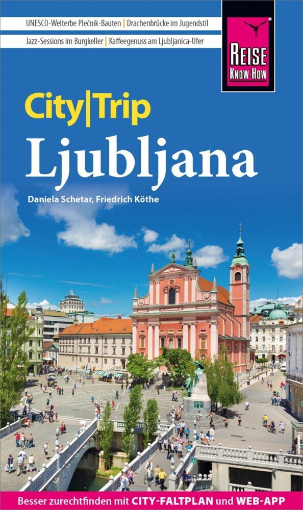 Reise Know-How CityTrip Ljubljana main product photo