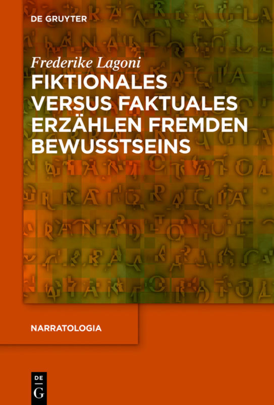 Fiktionales versus faktuales Erzählen fremden Bewusstseins main product photo