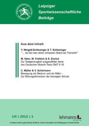 Leipziger Sportwissenschaftliche Beiträge