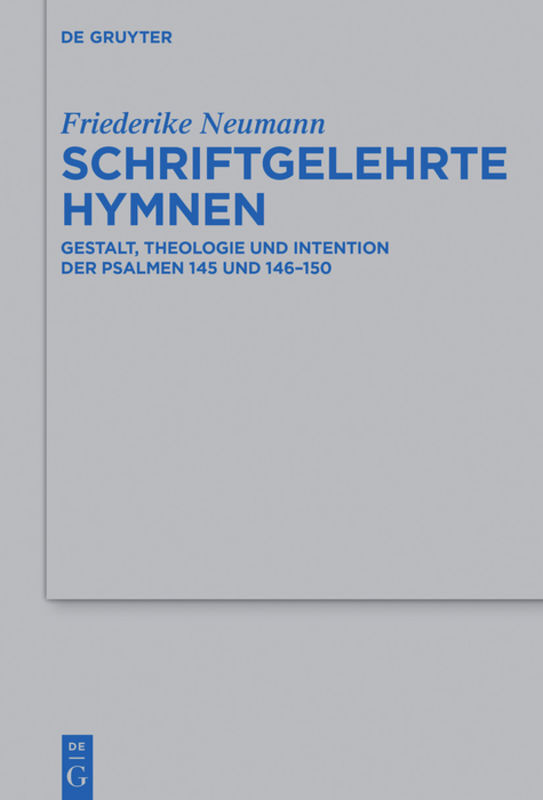 Schriftgelehrte Hymnen main product photo