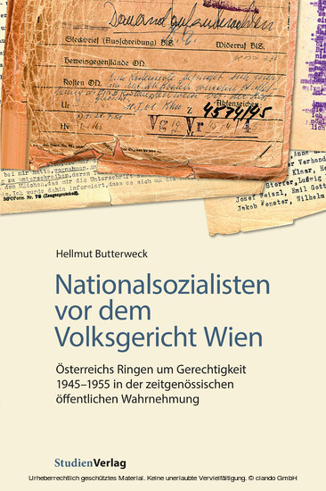 Nationalsozialisten vor dem Volksgericht Wien main product photo