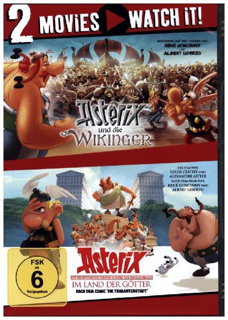 Asterix und die Wikinger / Asterix im Land der Götter, 2 DVD main product photo