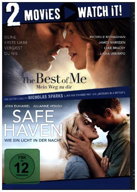 The Best of me - Mein Weg zu Dir / Safe Haven, 2 DVD main product photo