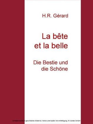 La bête et la belle