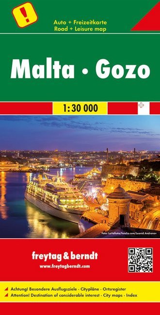 Freytag & Berndt Autokarte Malta - Gozo main product photo