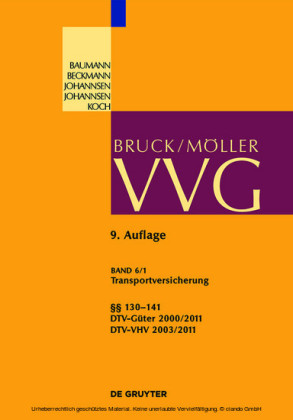 §§  130-141 (Transportversicherung)