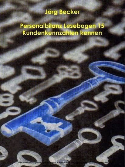 Personalbilanz Lesebogen 15 Startup - Kundenkennzahlen kennen main product photo