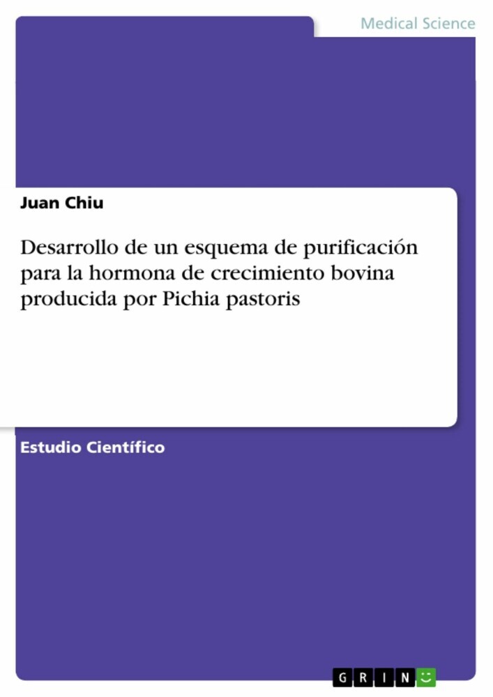 Desarrollo de un esquema de purificación para la hormona de crecimiento bovina producida por Pichia pastoris main product photo