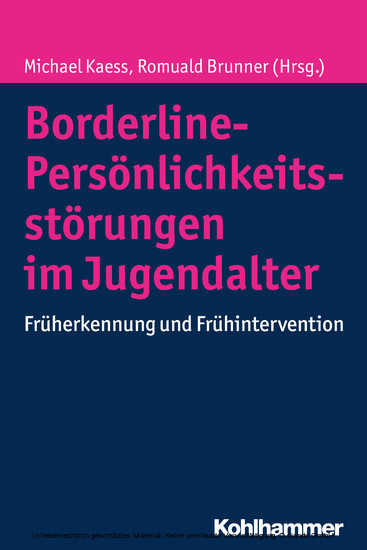 Borderline-Persönlichkeitsstörungen im Jugendalter main product photo