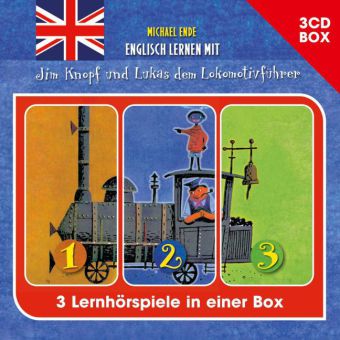 Englisch lernen mit Jim Knopf dem Lokomotivführer, 3 Audio-CDs