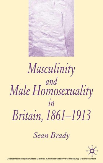 Masculinity and Male Homosexuality in Britain, 1861-1913 main product photo