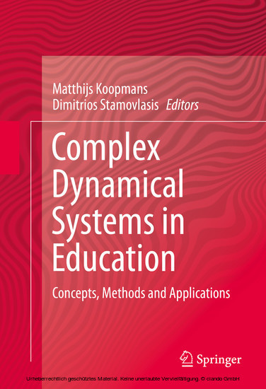 Complex Dynamical Systems in Education main product photo