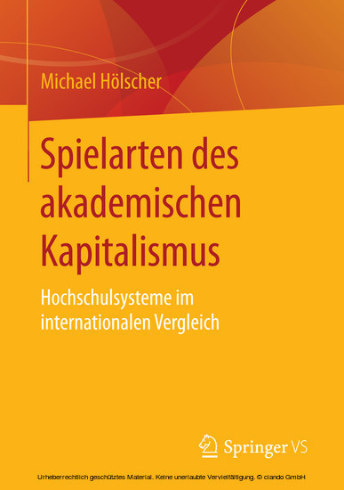 Spielarten des akademischen Kapitalismus main product photo