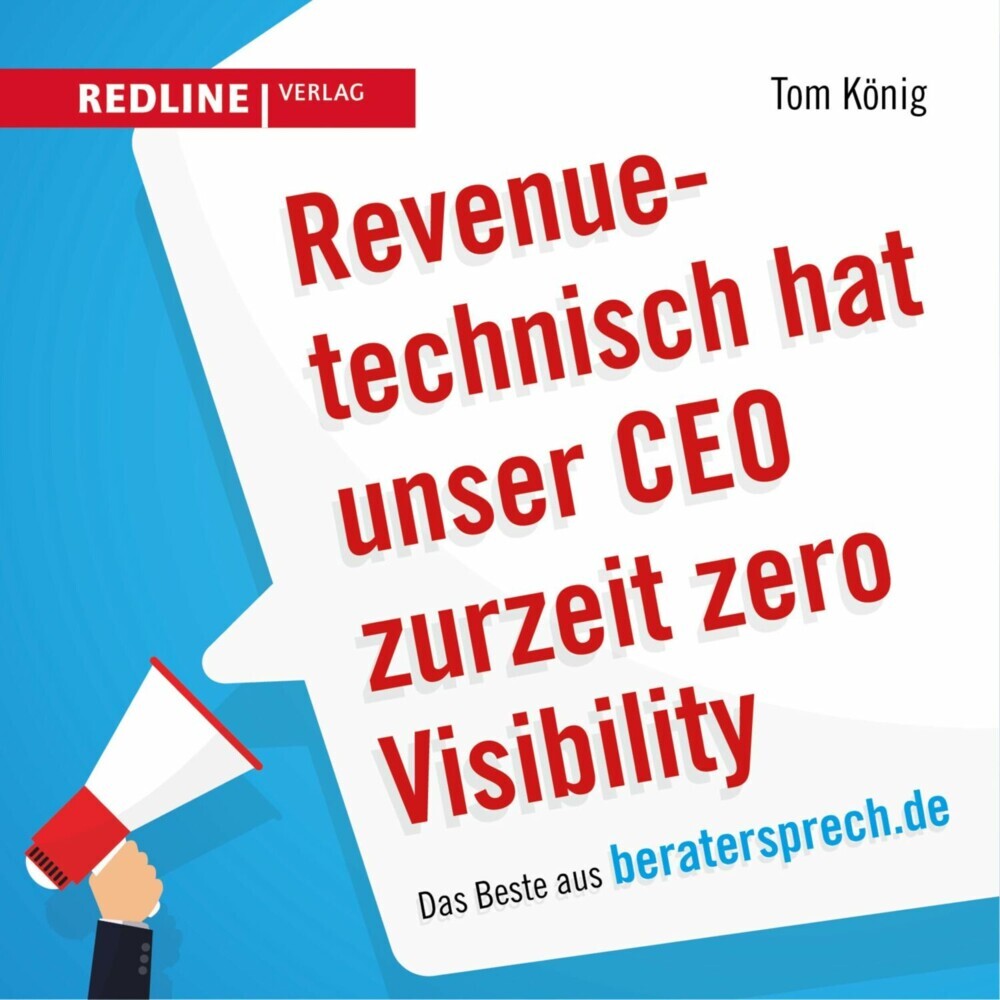 Revenuetechnisch hat unser CEO zurzeit zero Visibility main product photo