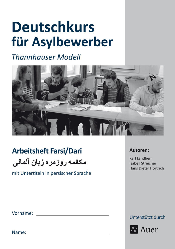 Arbeitsheft Farsi-Dari - Deutschkurs Asylbewerber main product photo