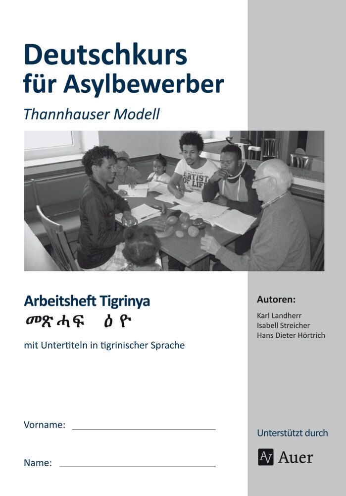 Deutschkurs für Asylbewerber - Arbeitsheft Tigrinya main product photo
