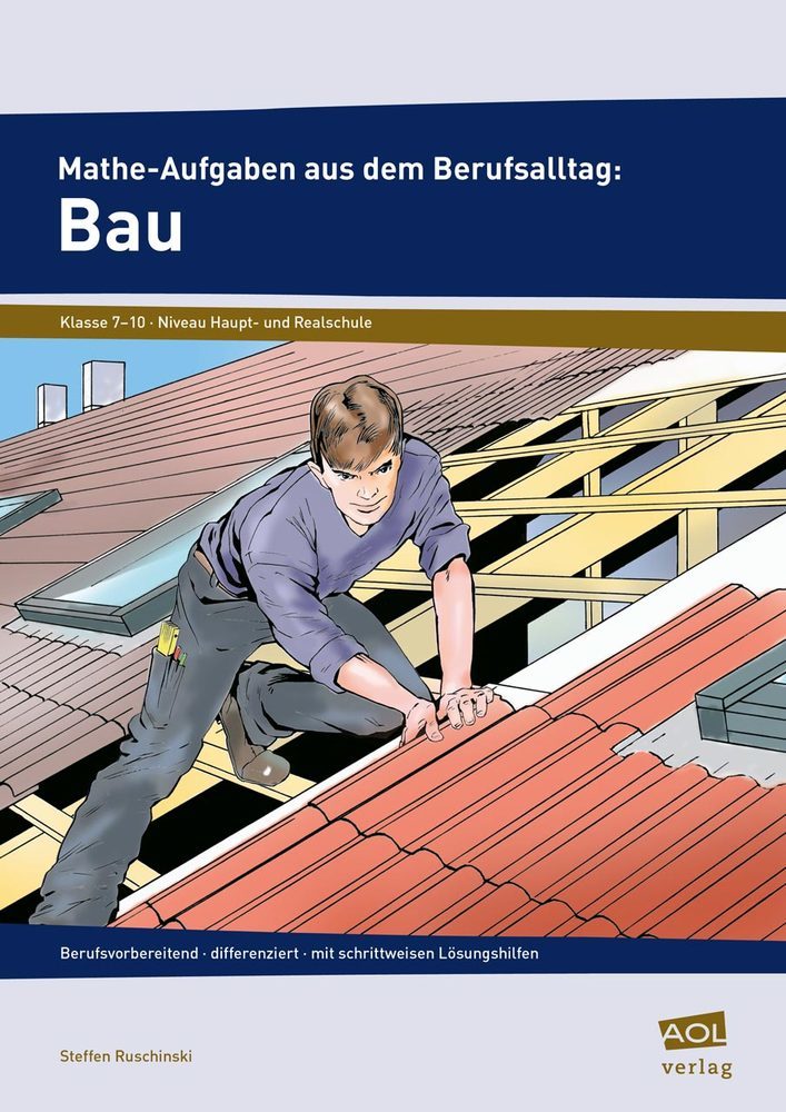 Mathe-Aufgaben aus dem Berufsalltag: Bau main product photo