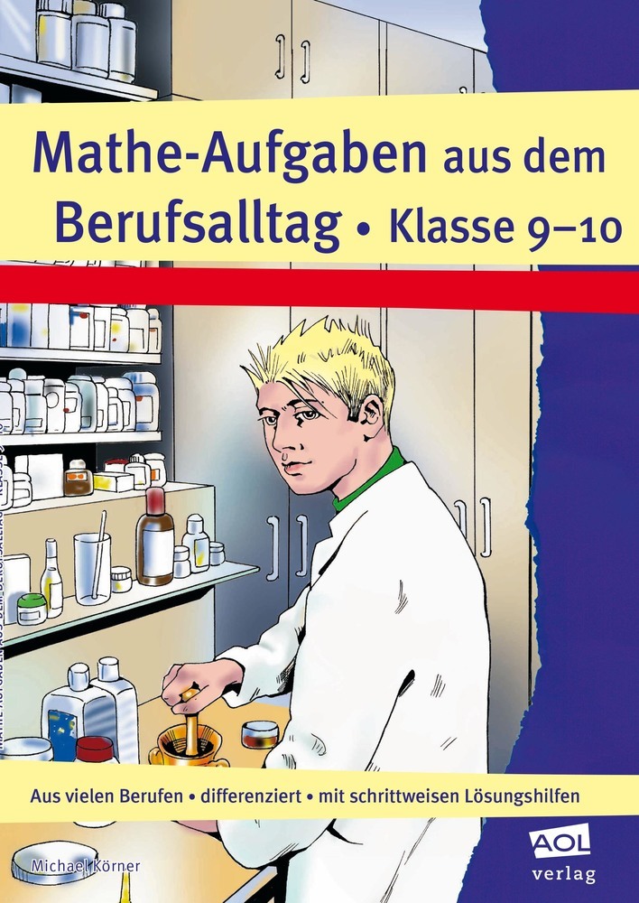 Mathe-Aufgaben aus dem Berufsalltag - Klasse 9-10 main product photo