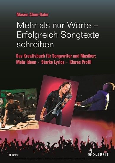 Mehr als nur Worte - Erfolgreich Songtexte schreiben main product photo
