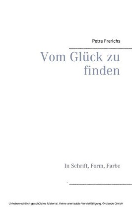 Vom Glück zu finden