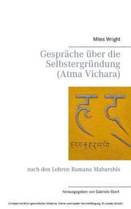 Gespräche über die Selbstergründung (Atma Vichara)