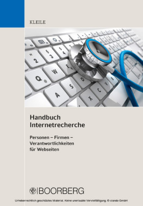 Handbuch Internetrecherche