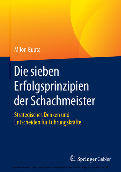 Die sieben Erfolgsprinzipien der Schachmeister main product photo