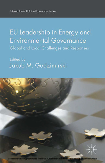 EU Leadership in Energy and Environmental Governance main product photo