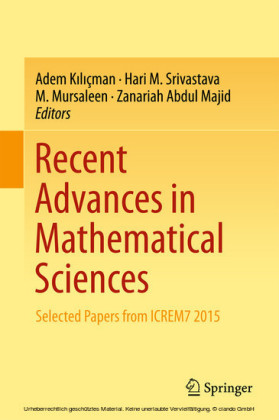 Recent Advances in Mathematical Sciences