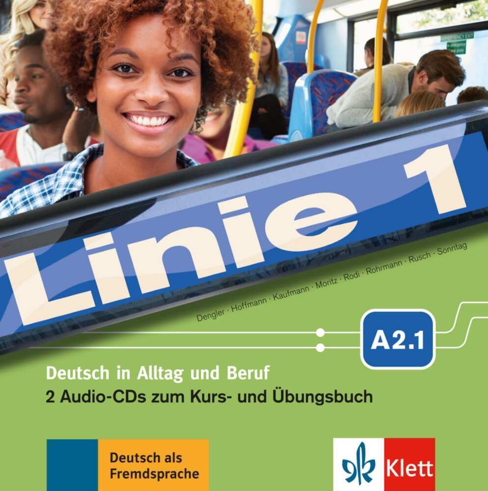 Linie 1 - 2 Audio-CDs zum Kurs- und Übungsbuch A2.1 main product photo