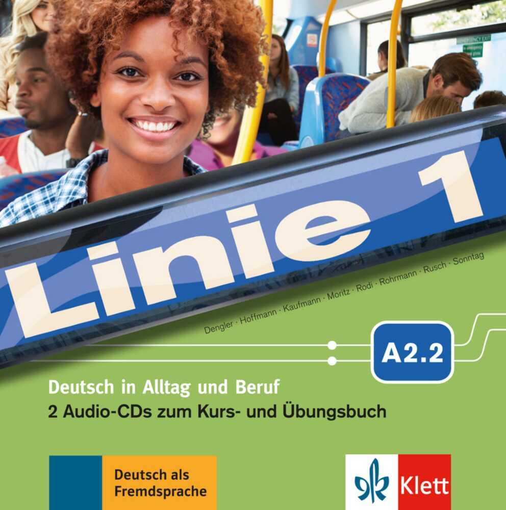 Linie 1 - 2 Audio-CDs zum Kurs- und Übungsbuch A2.2 main product photo