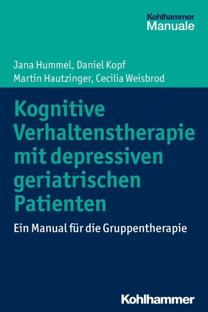 Kognitive Verhaltenstherapie mit depressiven geriatrischen Patienten main product photo