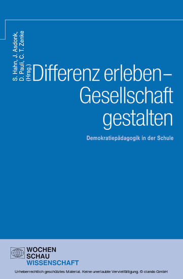 Differenz erleben - Gesellschaft gestalten main product photo