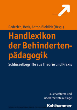 Handlexikon der Behindertenpädagogik