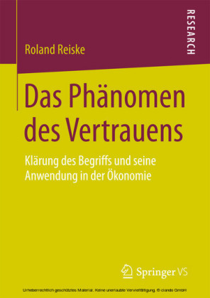Das Phänomen des Vertrauens