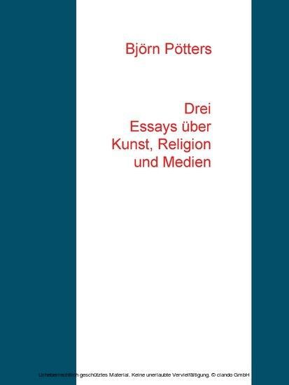 Drei Essays über Kunst, Religion und Medien main product photo
