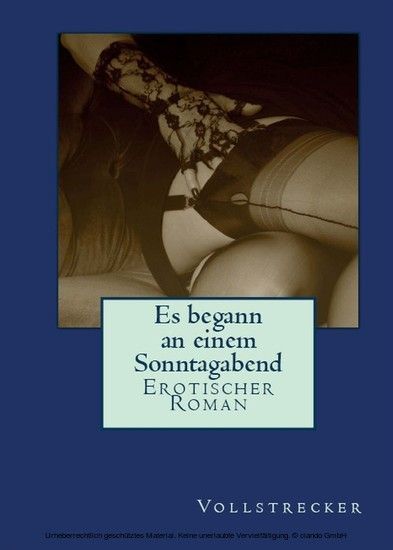 Es begann an einem Sonntagabend main product photo