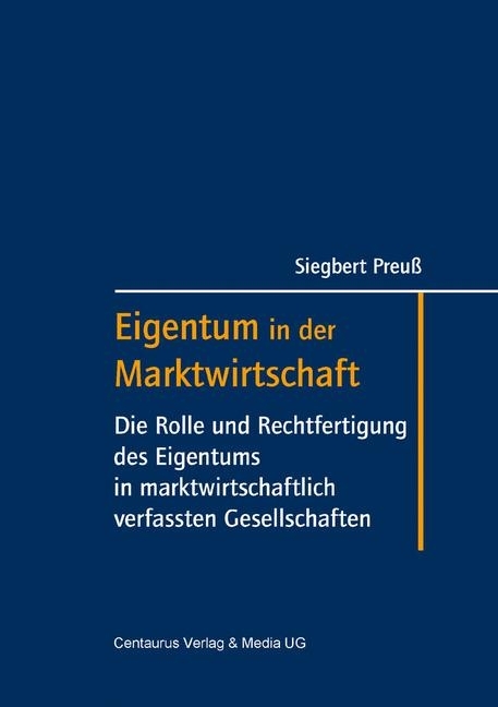 Eigentum in der Marktwirtschaft main product photo