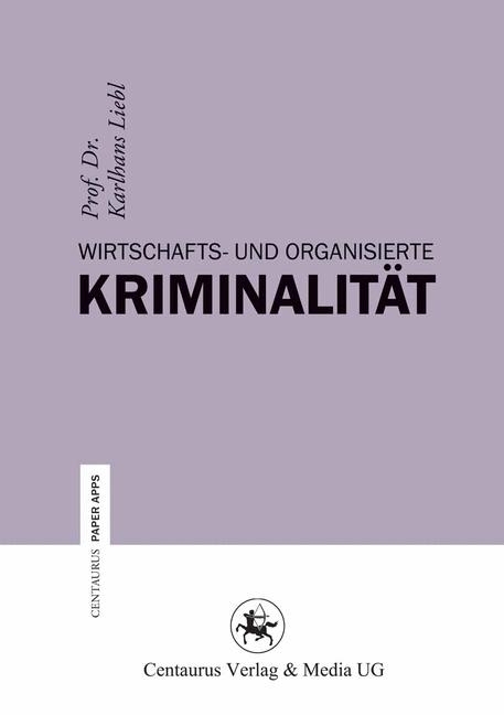 Wirtschafts- und Organisierte Kriminalität main product photo