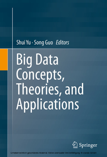 Big Data Concepts, Theories, and Applications main product photo