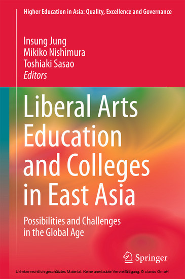 Liberal Arts Education and Colleges in East Asia main product photo