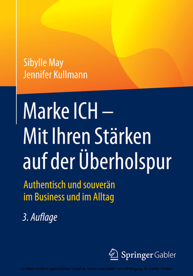 Marke ICH - Mit Ihren Stärken auf der Überholspur main product photo