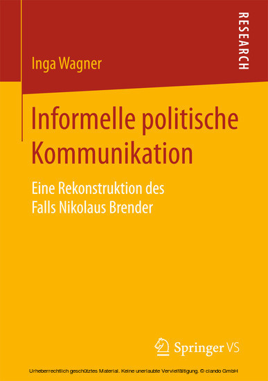 Informelle politische Kommunikation main product photo