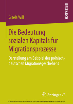 Die Bedeutung sozialen Kapitals für Migrationsprozesse