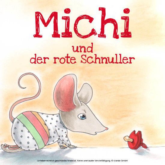 Michi und der rote Schnuller main product photo